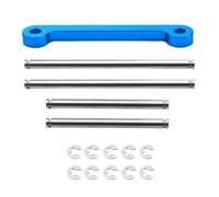 COMODO Il Ponte di Supporto all'alluminio e l'acciaio Inossidabile A-Arm Shaft Compatibile con GF01 WR02 WR/GF/G6 54695 RC Car Modelli