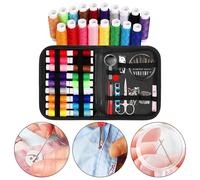 Comodo Kit da Cucire per Riparazioni Base 86pz Set Aghi e Fili Portatile