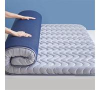 Comodo materasso futon in morbido lattice da 9 cm, ideale per casa e dormitorio, perfetto per camere da letto e camere degli ospiti, goditi un sonno riposante stasera