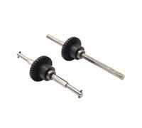 COMODO Metal Bridge Axle Gear Set per 1/10 RC Crawler - 34T Spur Gears, Front & Rear Center Axles, Compatibile con ZP1001-ZP1010
