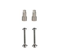 COMODO Metal Front Wheel Hex Hub Adapter Compatibile con 1/18 Scale RC Cars A86A86P LD1801LD1802LD1803Ld1804A01A02(Old Rear Drive Shaft)
