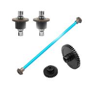 COMODO Metal Gear Differential Set per RC Cars, Compatibile con A959 A979 A959-B A979-B A949-23 A949-24, 1/10 Scale Sostituzione Drivetrain Parte(B)