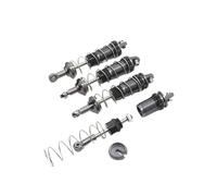 COMODO Metal Oil Pressure Shock Absorber per 1/12 Scale RC Crawler - 74mm Stroke, 13mm Diametro, Compatibile con MN86 G500 Mn86S V1(Dark Grey)