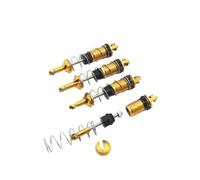 COMODO Metal Oil Pressure Shock Absorber per 1/12 Scale RC Crawler - 74mm Stroke, 13mm Diametro, Compatibile con MN86 G500 Mn86S V1(Yellow)