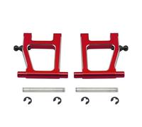 COMODO Metal Suspension Arm Set Front Rear Upper Lower per TT01 1/10 Scale RC Car Replacement Parts(Color: Red)
