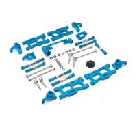 COMODO Metal Swing Arm & Steering Cup Bearings Set - Hardware di Sostituzione di 12 Pacchetti per 1/12 124016-124019 & 1/14 144001-144010 RC Car(Blue)
