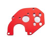 COMODO Motor Mount Plate Gearbox Fixed Bracket Compatibile con 1/24 RC Crawler Car SCX24 all Series Upgrade Parts(Metal-Red)