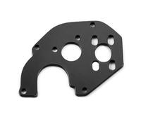COMODO Motor Mount Plate Gearbox Fixed Bracket Compatibile con 1/24 RC Crawler Car SCX24 all Series Upgrade Parts(Metal-Black)