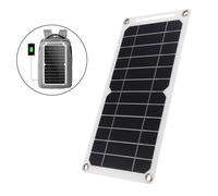 Comodo Pannello Solare Telaio 30W per Ricarica Mobile Auto e Power Bank