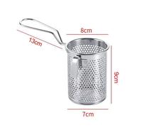 Comodo per colino per pasta con grande capacità e manico gancio in legno