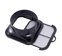 Comodo per ventilazione cappa da cucina con connettore flangia a parete [EEK: A+]