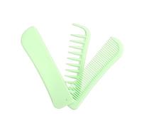 Comodo pettine pieghevole a denti larghi design unisex pettini per capelli accessori per lo styling per l'uso quotidiano e da viaggio
