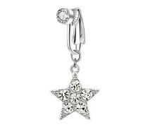 Comodo piercing in rame, clip per ombelico, facile da indossare, accessorio versatile per l'uso quotidiano, Misura unica, come descritto, come descritto