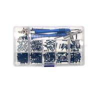 COMODO RC Car Replacement Screws Assortment - Pan Head, Flat Head & Sleeve Allen M2-M4 Hardware Set Compatibile con Various 1/10 RC Modelli