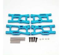 COMODO RC Car Swing Arm Replacement Parts Front Rear Lower Suspension Arm CNC 6061T6 Aluminio Compatibile con 124008 124010 144001 144016 e più(Blue)
