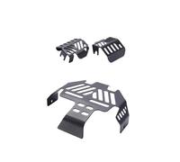 COMODO RC Crawler Accesso Chassis Skid Plate Protezione in Acciaio Inossidabile Armor Plato RC Car Parts Upgrade Compatibile con Serie Crowler Modelli