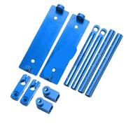 COMODO RC Crawler Body Post Mount 1/10 Scale Aluminum Magnetic Stealth Mount Compatibile con HSP D90 Himoto(Blue)
