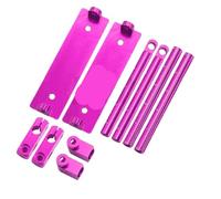 COMODO RC Crawler Body Post Mount 1/10 Scale Aluminum Magnetic Stealth Mount Compatibile con HSP D90 Himoto(Pink)