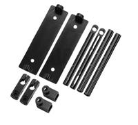 COMODO RC Crawler Body Post Mount 1/10 Scale Aluminum Magnetic Stealth Mount Compatibile con HSP D90 Himoto(Black)