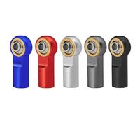 COMODO RC Crawler Controlling Link Rod Ends M4 Steel Ball Head 1/10 Scala Compatibile con CC01(Sliver 20PCS)