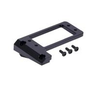 COMODO RC Crawler Servo Mount con Basso Centro di gravità per Scala 1/10 Compatibile con F9 Offset Portal Axle Chassis(Black)