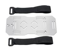 COMODO RC Crawler Skid Plate Chassis Armor e Back Bumper Protector 1/10 Scala Compatibile con TRX-6 G63 6x6(Battery Plate)