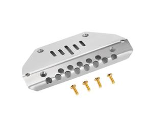 COMODO RC Crawler Skid Plate Chassis Armor e Back Bumper Protector 1/10 Scala Compatibile con TRX-6 G63 6x6(Bumper Guard)