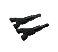 COMODO RC Suspension Arm Set per 1/10 Scale D4 AWD RWD Cars - Front Upper & Lower Composite Arms, Nero(Lower)