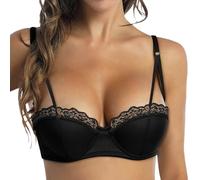 Comodo reggiseno a coppa intera da donna, senza cuciture, con morbido supporto, senza ferretto, in taglia normale e grande, ideale per il tempo libero, indossabile tutto l'anno, design in pizzo