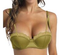Comodo reggiseno a coppa intera da donna, senza cuciture, con morbido supporto, senza ferretto, in taglia normale e grande, ideale per il tempo libero, indossabile tutto l'anno, design femminile in