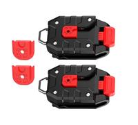 Comodo righello retrattile Chiusura per cintura o pantaloni da lavoro Include chiusure sicurezza per la perdita accidentale Clip per nastro retrattile