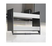 Comodo ripiano estraibile for armadietto, robusto ripiano portaoggetti da cucina, cestello portaoggetti da parete, salvaspazio for la casa(650mm)