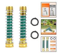 Comodo Set 2 Confezioni Adattatore Prolunga Tubo per giardino con Rondelle in