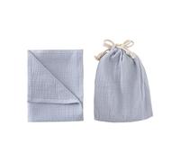 Comodo set di 2 borse per asciugamani da bagno per bambini, include una borsa lenitiva da appendere per pelli sensibili, organizer portatile da appendere per asciugamani per bambini