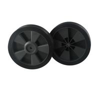 Comodo Set di 2 Ruote Griglia BARBECUE Design Elegante e Installazione Rapida