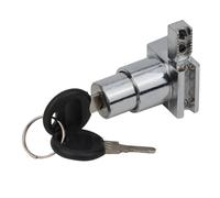 Comodo Set di Serrature a Chiave per Porte Scorrevoli in Vetro in per Vetrine