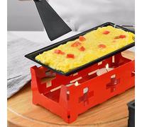 Comodo set raclette formaggio portatile goditi la bontà del formaggio ovunque