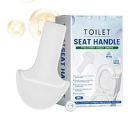 Comodo sollevatore per sedile WC, maniglia facile da pulire senza tocco, strumento compatto per sollevare il coprisedile per l'igiene del bagno Accessorio per il bagno Assistente sanitario per dormito