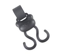 Comodo supporto per borsa da passeggino con orsetto in stile cartone animato per passeggino carrello organizer da manubrio per gite e shopping