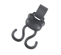 Comodo supporto per borsa da passeggino con orsetto in stile cartone animato per passeggino carrello organizer da manubrio per gite e shopping