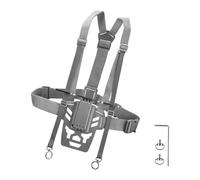 Comodo supporto toracico a visione completa per più droni controller cintura toracica regolabile angolo di visione stabilità comfort