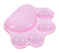 Comodo tappetino da polso in silicone trasparente per zampa di gatto per