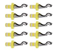Comodo Tappo per Bottiglia di Vino con Impugnatura Strumento per sigillare a Tenuta d'Aria Sigillante per Bottiglie Universale Resistente 10PCS Accessori da Cu