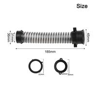 Comodo tubo flessibile per Bissell per X7 2832Z e per macchine da pavimento X7pr