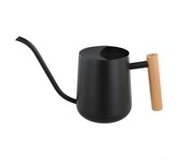 Comodo vaso per irrigazione con manico in legno, 1000 ml, in acciaio inox, per una facile cura e manutenzione delle piante