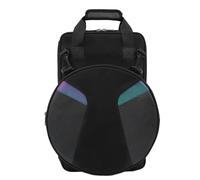 Comodo zaino da allenamento per batteria da 12 pollici con comode maniglie Borsa per attrezzatura per batteria con struttura in poliestere per borsa da trasporto per musicisti