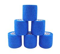 COMOmed non-stick pelle benda (Blu, 6 Rotoli)