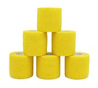 COMOmed non-stick pelle benda (Giallo, 6 Rotoli)