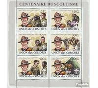 Comore 2002-2007 Minifoglio (Completa. Problema.) MNH ** MNH 2008 Empire. Baden Powell & Scouts (Francobolli per i Collezionisti) Rotary/Lions/Massone/Pathfinder