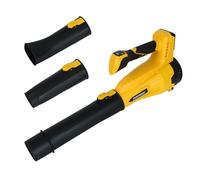 COMOWARE Soffiatore per foglie senza fili, 480 CFM/170 MPH, modalità a 6 velocità con display digitale, compatibile con batteria DeWalt 20 V MAX, soffiatore per la cura del prato, cortile, soffiaggio